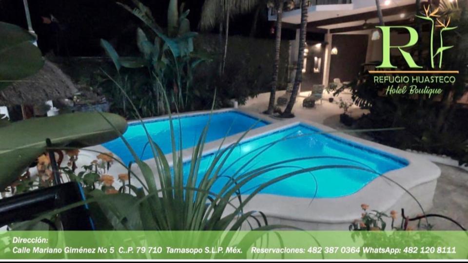 Refugio Huasteco Hotel Boutique Tamasopo Bagian luar foto